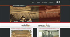 Desktop Screenshot of metalam.com.py